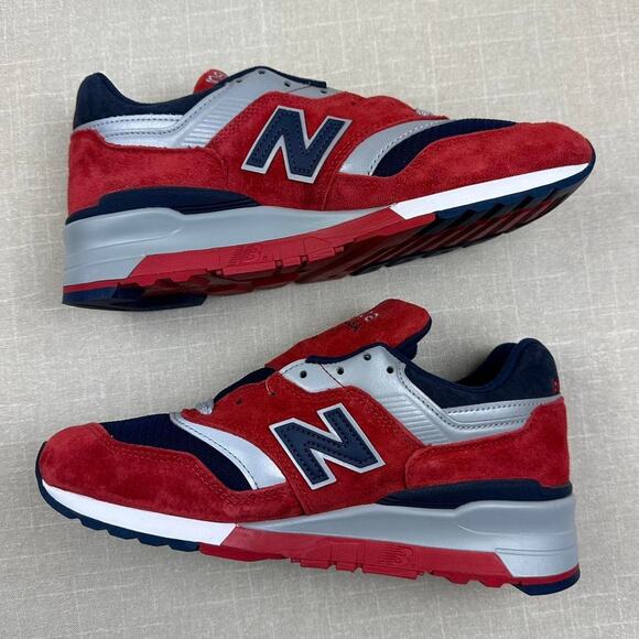 New Balance 997 "Connoisseur Ski Red" Made in USA Men 7 - Picture 4 of 6